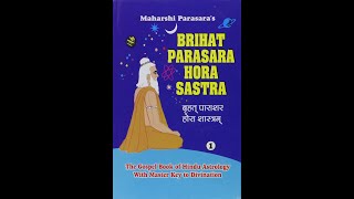 Exploring Brihat Parashara Hora Shastra — Chapters 13 [upl. by Abraham]