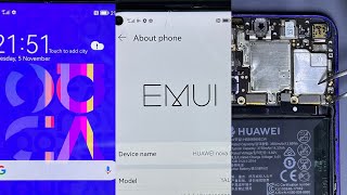 Huawei Nova 5T FRPHardRest Harmony Test Point Cable Password Forgot full Step [upl. by Nithsa]