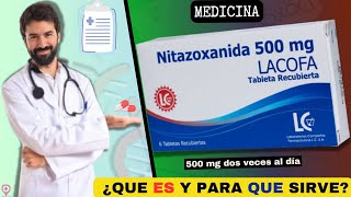 NITAZOXANIDA💊¿Qué es y para que sirve ¿DAÑO HÉPATICO  ¡Descubre todos los detalles [upl. by Garratt]