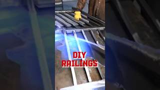 DIY Railings metal welding still diy [upl. by Tadich]