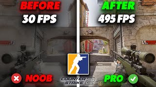 PRO Gamer Shares TOP CS2 Settings For MAXIMUM FPS On LOW END PC 📈 [upl. by Aihtniroc]