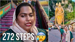 272 STEPS SUHANA കയറുമോ  😃🤣  Batu Caves KL Malaysia 🇲🇾😍  Mashura  Basheer Bashi [upl. by Ciri]