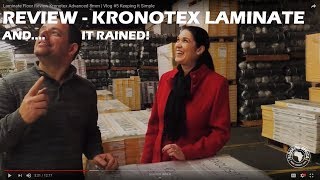 Laminate Floor Review Kronotex Advanced 8mm  Vlog 5 Keeping It Simple [upl. by Dotty]