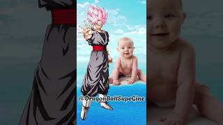 Dragon Ball Characters in Baby Mode👶 gokus anime dragonball gokui dragonballz songoku [upl. by Ybbob]