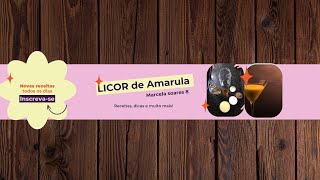 RECEITA LICOR DE AMARULA FAKEamurula liqueur recipe [upl. by Kano545]