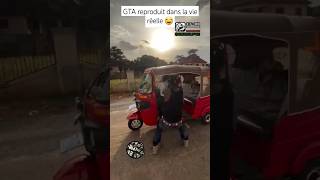 GTA reproduit dans la vie réelle 😂 shorts gta [upl. by Meuse163]