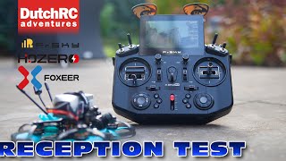 FrSky Tandem X20 HD  HDzero FPV Drone Testflying reception test [upl. by Michele]