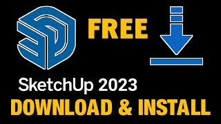 SketchUp 2023 Free Download and Install  Windows 11 W 10 [upl. by Adlare600]