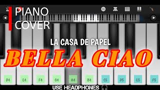 La Casa De Papel  Bella Ciao Song Piano Tutorial trending viralvideo video [upl. by Alidis]