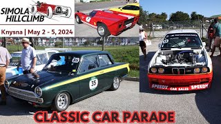 Classic Car Parade Simola Hill Climb [upl. by Sima]