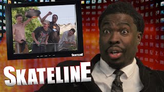 SKATELINE  Lil Dre Miles Silvas P Rod Andrew Reynolds Tiago Lemos Brent Atchley Midler Gino [upl. by Idelia231]