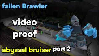 TDS  abyssal bruiser mission quest fallen brawler part 2  HC duo [upl. by Eerrehs]