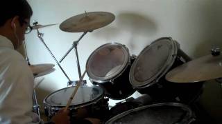 Brazeros MusicalTe Extraño Drum Cover [upl. by Nallid]