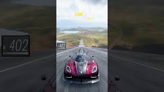 KOENIGSEGG AGERA RS  FORZA HORIZON 5  shorts automobile dragraceforzaplaystationforzahorizon5 [upl. by Antipus]