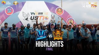 US Masters T10 2023 Final Highlights New York Warriors vs Texas Chargers  Match 25 [upl. by Muller]