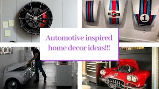 Top 7 Automotive Inspired Home Decor Ideas  Car Themed Furniture Ideas For Car Lovers [upl. by Vashtee]