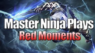 Master Ninja Plays  Red Moments  League of Legends [upl. by Dnomsad]