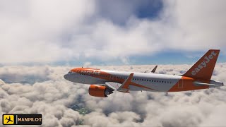 ATTERRISSAGE AIRBUS A320NEO ✈EASYJET [upl. by Princess]