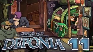 Lets Play Chaos auf Deponia 011 Deutsch HD  Hey hey hier kommt Alex [upl. by Annohs508]