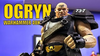 Warhammer 40K Darktide  Ogryn  McFarlane Toys  Action Figure Review [upl. by Refanej]