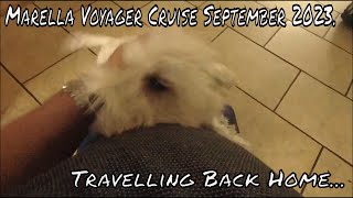 Marella Voyager Cruise Sept 2023  Day One quotTravelling Back Homequot [upl. by Ahscrop]