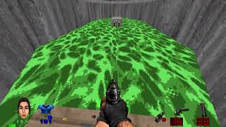 E1M3 Toxin Refinery  Brutal Doom Mod 2012 Walkthrough [upl. by Nedyah]