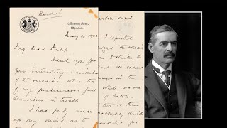 Neville Chamberlains Last Letter as Prime Minister Set to Go Under the Hammer [upl. by Manon]