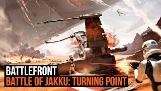 Star Wars Battlefront Battle of Jakku Turning Point Mode [upl. by Yanahs]