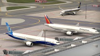 Event Arrivals and Departures at Prague Airport  World of Airports  Gameplay [upl. by Gothart920]