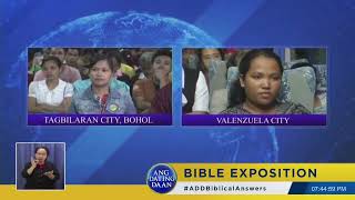 ANG DATING DAAN  BIBLE EXPOSITION  BIBLE STUDY  ITANONG MO KAY SORIANO  247  911260 [upl. by Dede]