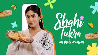 Safa Kabir’s Eid Special Shahi Tukra’s recipe with Fresh [upl. by Eahsel]