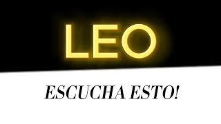 LEO WAOOO DEBES ESCUCHAR ESTO [upl. by Cirek]