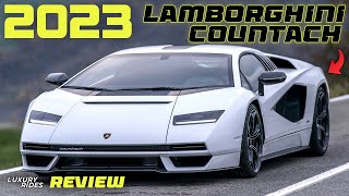 2023 Lamborghini Countach Review  Interior Exterior Engine amp Price [upl. by Gannon]