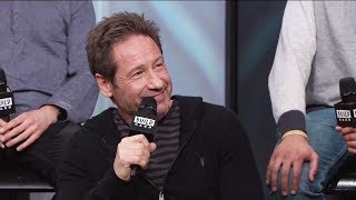 David Duchovny  panel on AOL Build [upl. by Sanson537]