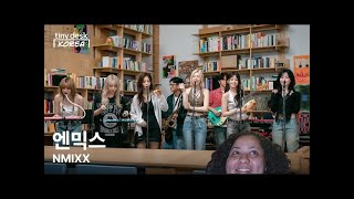 NMIXX Tiny Desk Performance Reaction [upl. by Ilbert]