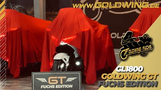 Honda Goldwing GL1800 als Sondermodell quotGT Fuchs Editionquot [upl. by Ron30]