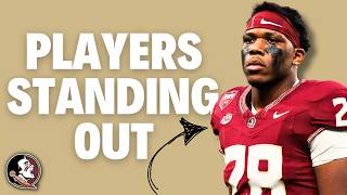 These FSU Football Players Are Impressing Despite Rough Season [upl. by Yvehc]