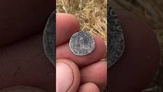 ENGLISH CIVIL WAR era HAMMERED SILVER COIN metal detecting UK [upl. by Auqinahc]