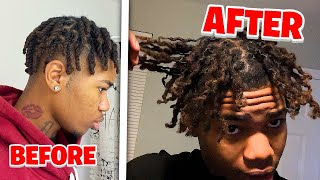 How To Get Curly DREADS  Twist Out [upl. by Asim214]