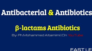 antibiotics and Antibacterial Betalactamas fastlearning [upl. by Eelarbed898]