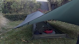 Basic Tarp Setup 1 [upl. by Sukramed]