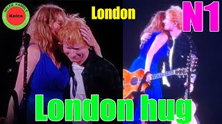 OMG Taylor Swift Gets Intimate With Ed Sheeran On Wembley Stage At N1 Eras Tour London [upl. by Gleeson]