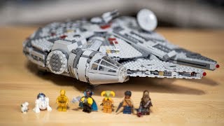 LEGO Star Wars 2019 Millennium Falcon Review  75257 [upl. by Adeline]