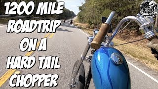 1200 Miles on a Old School HardTail Chopper  Barber Vintage 2019 [upl. by Frederique]