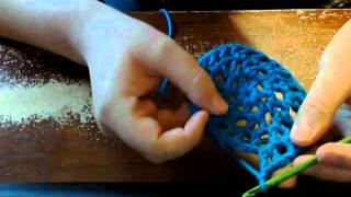 How to Crochet a Mesh Beanie With a Ribbed Brim  BeginnerIntermediate [upl. by Grannias]