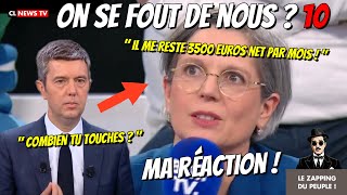 Sandrine Rousseau  Il me reste que 3500 euros par mois…  Hors extras  On se fout de nous  10 [upl. by Christine]