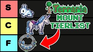 Terraria Mounts Tier List [upl. by Artapoelc640]