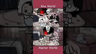 Aha World VS Avatar World❤️💙 The youngest child is often favored😤 ahaworld avatarworld tocaboca [upl. by Dagney12]