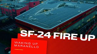 Waking up Maranello  SF24 Fire Up [upl. by Aneda]