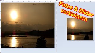 Bilder am PC verkleinern JPG BMP PNG GIF Bilddateien amp Fotos komprimieren amp verkleinern Anleitung [upl. by Hnaht]